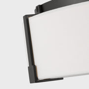 Visual Comfort TFF1002 Bergen 2-lt 14" Medium Flush Mount - Aged Iron