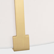 Visual Comfort TFF1002 Bergen 2-lt 14" Medium Flush Mount - Burnished Brass