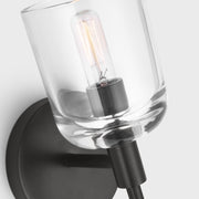 Visual Comfort TFV1001 Hartley 1-lt 9" Tall LED Small Wall Sconce - Aged Iron