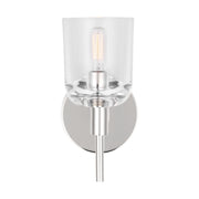 Visual Comfort TFV1001 Hartley 1-lt 9" Tall LED Small Wall Sconce - Polished Nickel