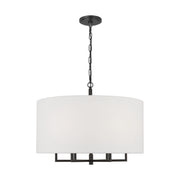 Visual Comfort TC1206 Danica 6-lt 25" LED Large Chandelier - Aged Iron