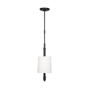 Visual Comfort TC1212 Danica 2-lt 50" LED Large Linear Chandelier - Aged Iron