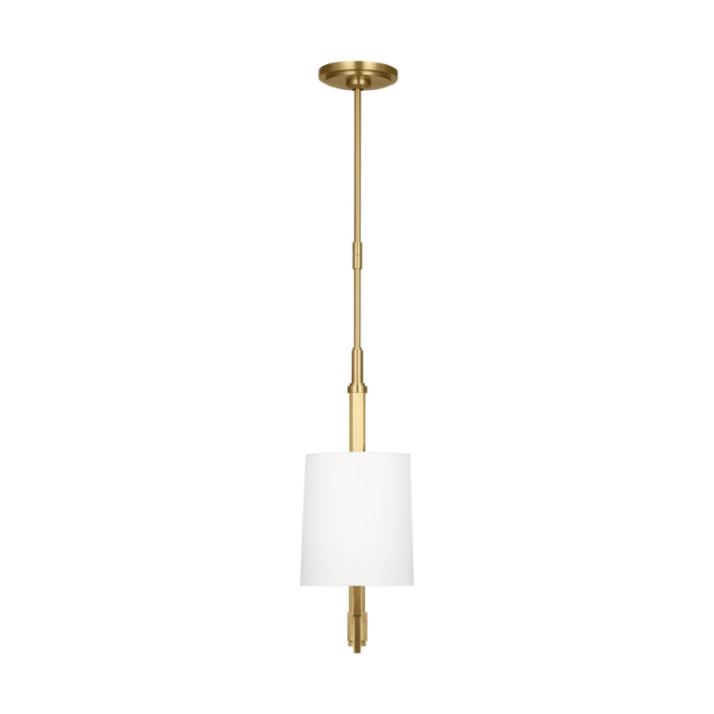 Visual Comfort TC1212 Danica 2-lt 50" LED Large Linear Chandelier - Burnished Brass