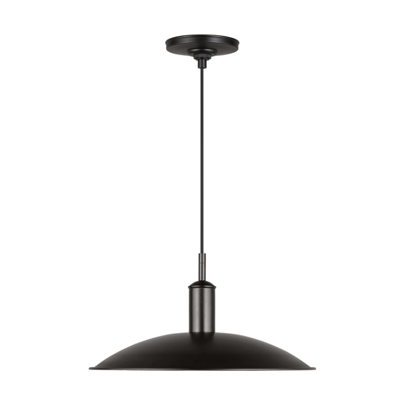 Visual Comfort TP1261 Dash 1-lt 18" LED Small Pendant - Aged Iron