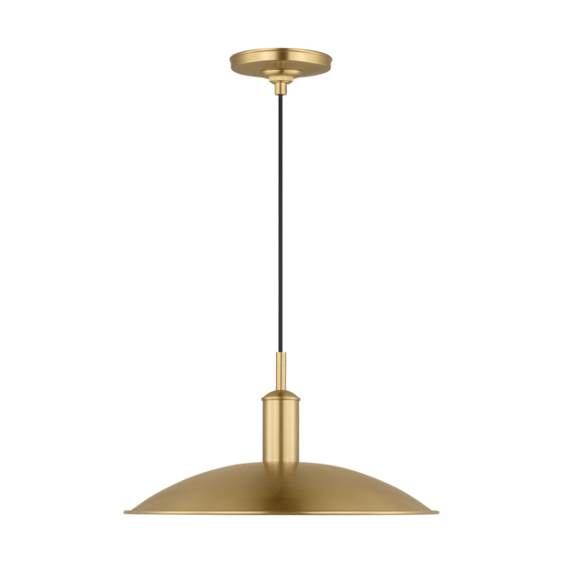 Visual Comfort TP1261 Dash 1-lt 18" LED Small Pendant - Burnished Brass