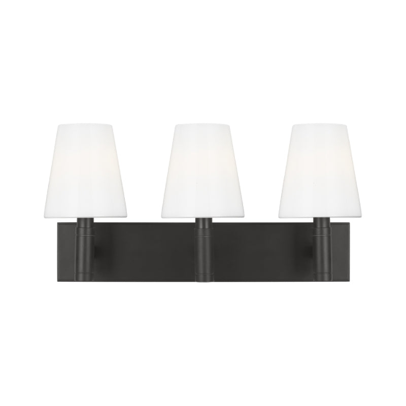 Visual Comfort TV1033 Beckham Classic 3-lt 21" Vanity Light - Aged Iron