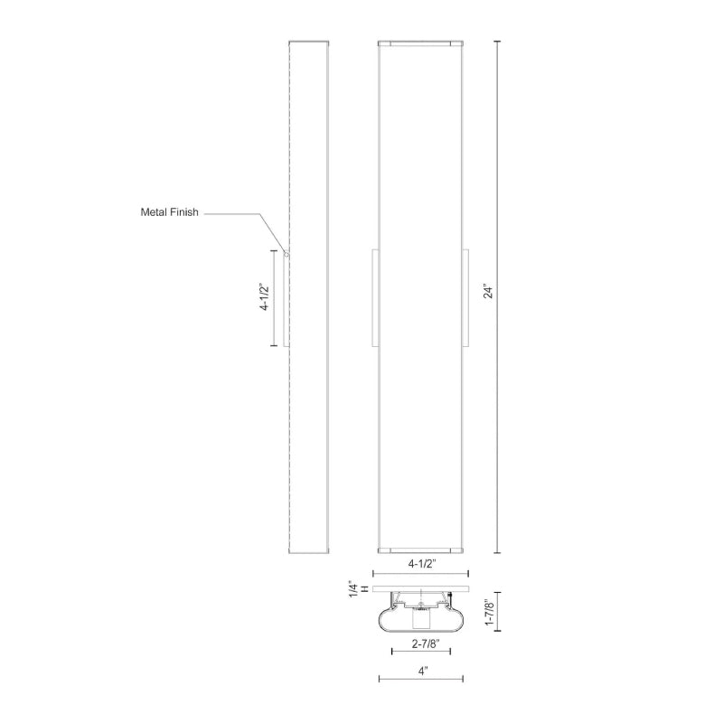 Kuzco VL60224 Ferguson 24" LED Vanity