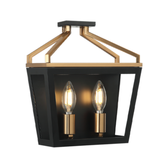 Matteo W67012 Mavonshire 2-lt 11" Tall Wall Sconce