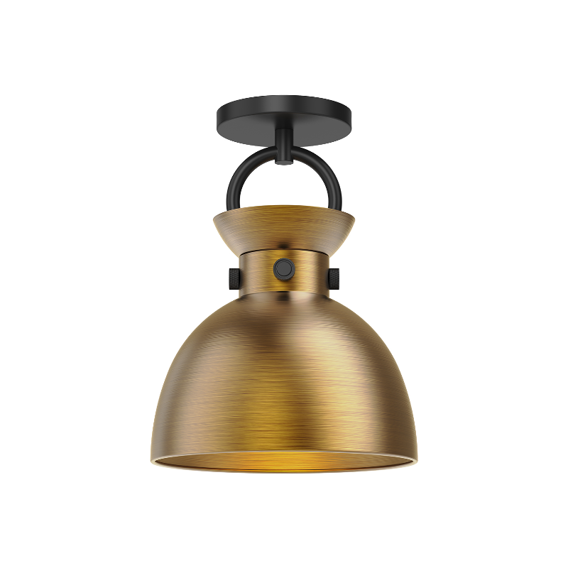 Alora Mood SF411309 Waldo 1-lt 9" Semi Flush Mount
