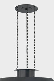 Hudson Valley 8832 Woodrow 1-lt 32" Pendant - Distressed Bronze