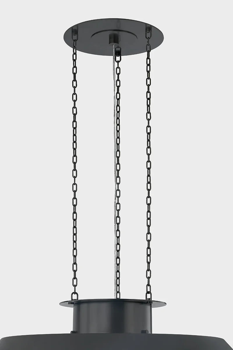 Hudson Valley 8832 Woodrow 1-lt 32" Pendant - Distressed Bronze