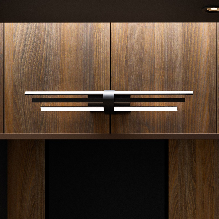 dweLED WS-15432 Melody 3-lt 32" LED Bath Vanity