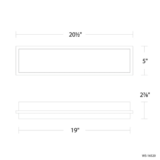 Modern Forms WS-16520 Ice Bar 21" LED Vanity Light