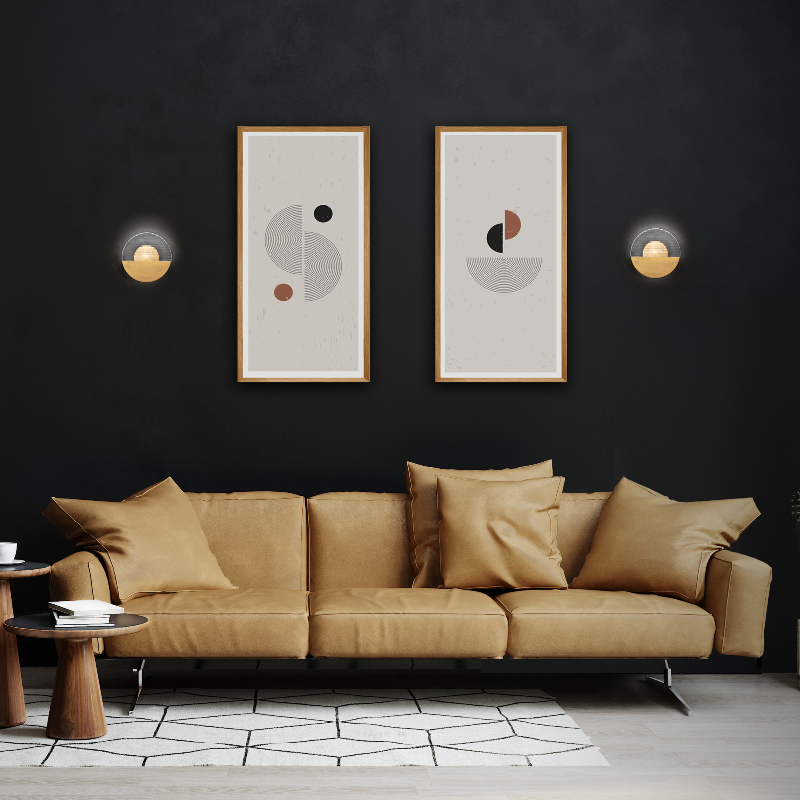 dweLED WS-25410 Crescent 1-lt 10" LED Wall Sconce