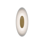 dweLED WS-67514 Orbix 1-lt 6" LED Wall Sconce - Aged Brass