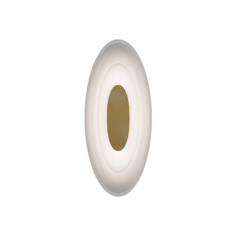 dweLED WS-67514 Orbix 1-lt 6" LED Wall Sconce - Aged Brass