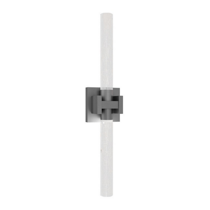 dweLED WS-85532 Ripple 2-lt 32" Tall LED Vanity - Brushed Nickel