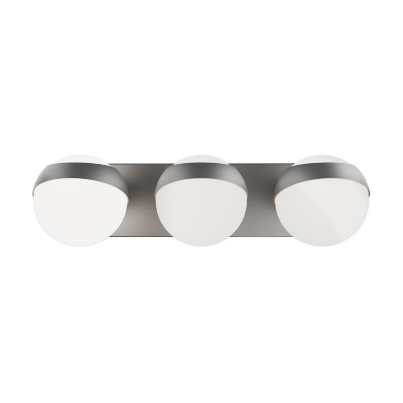 dweLED WS-87520 Tripoli 3-lt 20" LED Vanity - Brushed Nickel