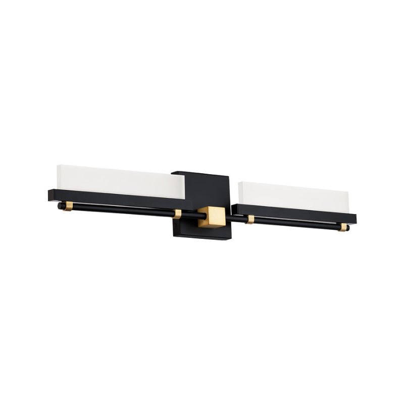 dweLED WS-91427 Two Fold 2-lt 27" LED Bath Vanity