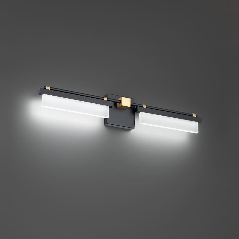 dweLED WS-91427 Two Fold 2-lt 27" LED Bath Vanity
