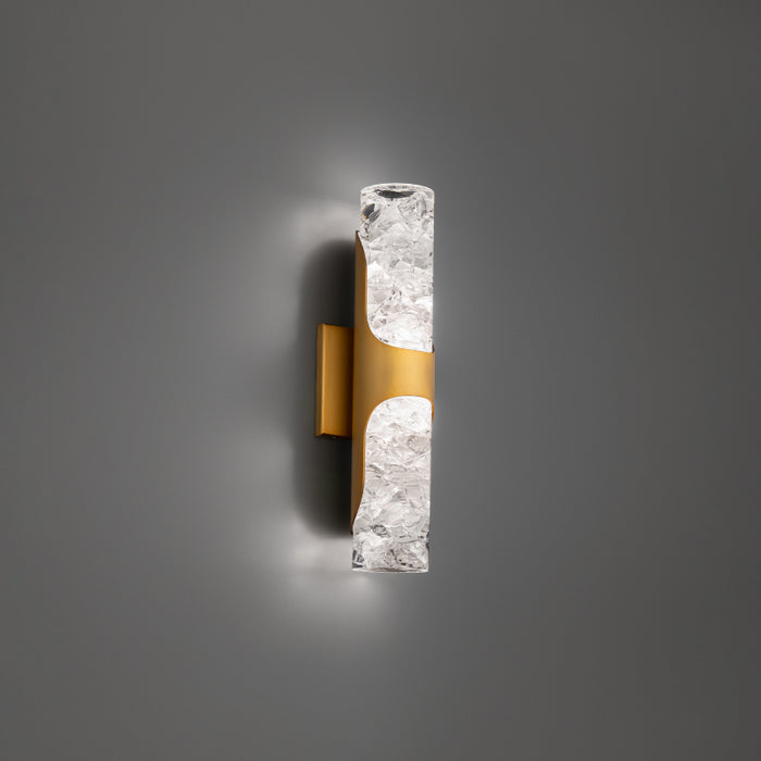 Modern Forms WS-96516 Royce 16" Tall LED Wall Sconce - Aged Brass