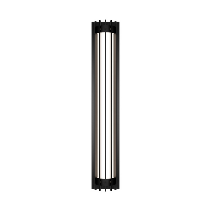 dweLED WS-W17524 Moline 1-lt 24" Tall LED Outdoor Wall Sconce - Black