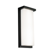 WAC WS-W190114 Vega 1-lt 14" Tall LED Outdoor Wall Sconce, 5CCT