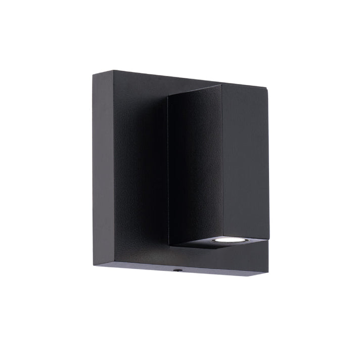 WAC WS-W230205 Vue 9W LED Outdoor Wall Sconce-Black