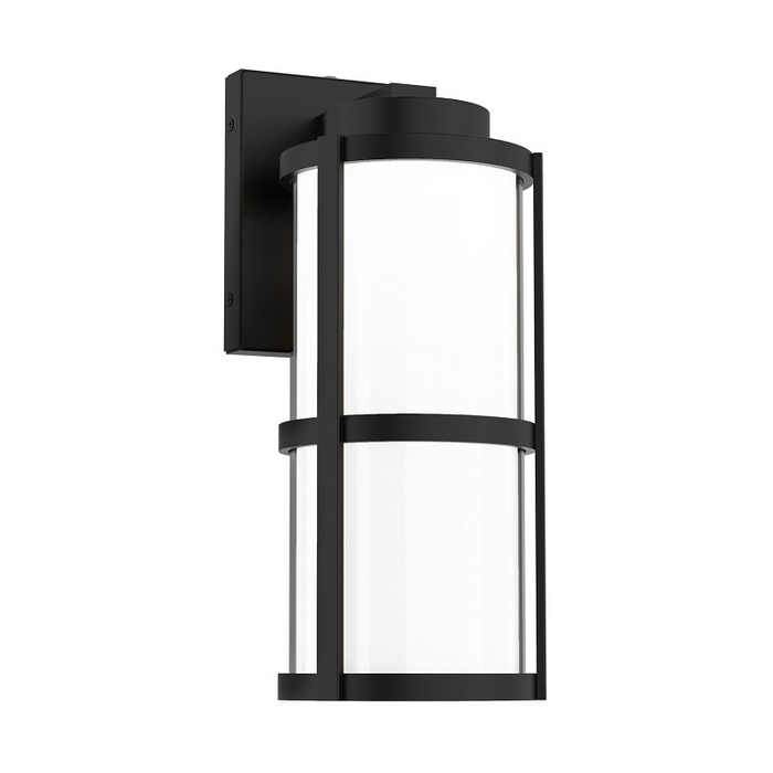 WAC WS-W250114 Lantern 1-lt 14" Tall LED Outdoor Wall Sconce, 5CCT - Black
