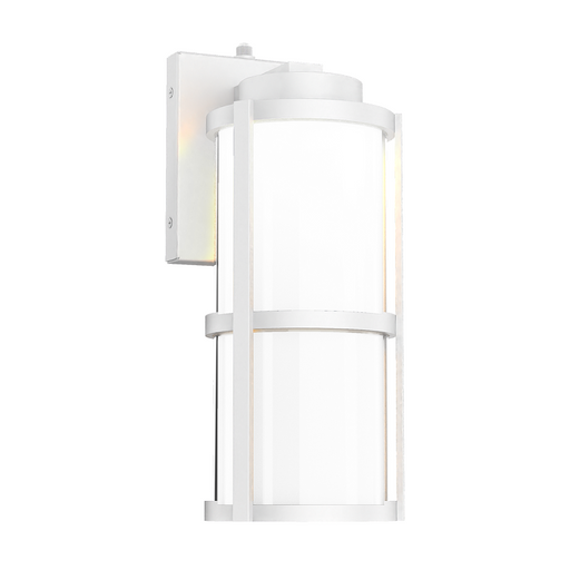 WAC WS-W250114 Lantern 1-lt 14" Tall LED Outdoor Wall Sconce, 5CCT - White