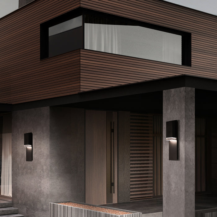 Modern Forms WS-W60418 Draped 18" Tall LED Outdoor Wall Sconce