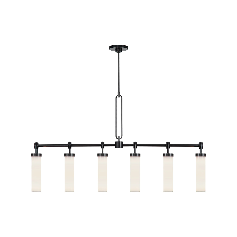 Alora LP355652 Wynwood 6-lt 52" Linear Pendant - Urban Bronze