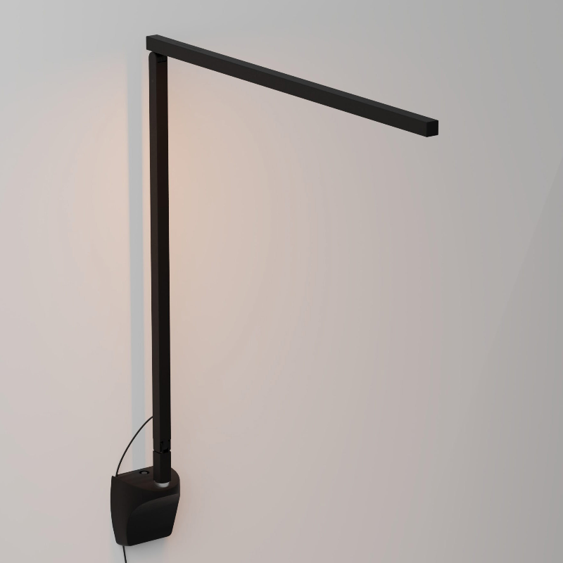 Koncept ZBD1000 Z-Bar Solo Gen 4 LED Desk Lamp, Wall Mount - Matte Black/Wall Mount
