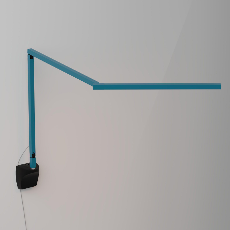 Koncept ZBD3100 Z-Bar Mini Gen 4 LED Desk Lamp, Wall Mount - Koncept Blue/Wall Mount