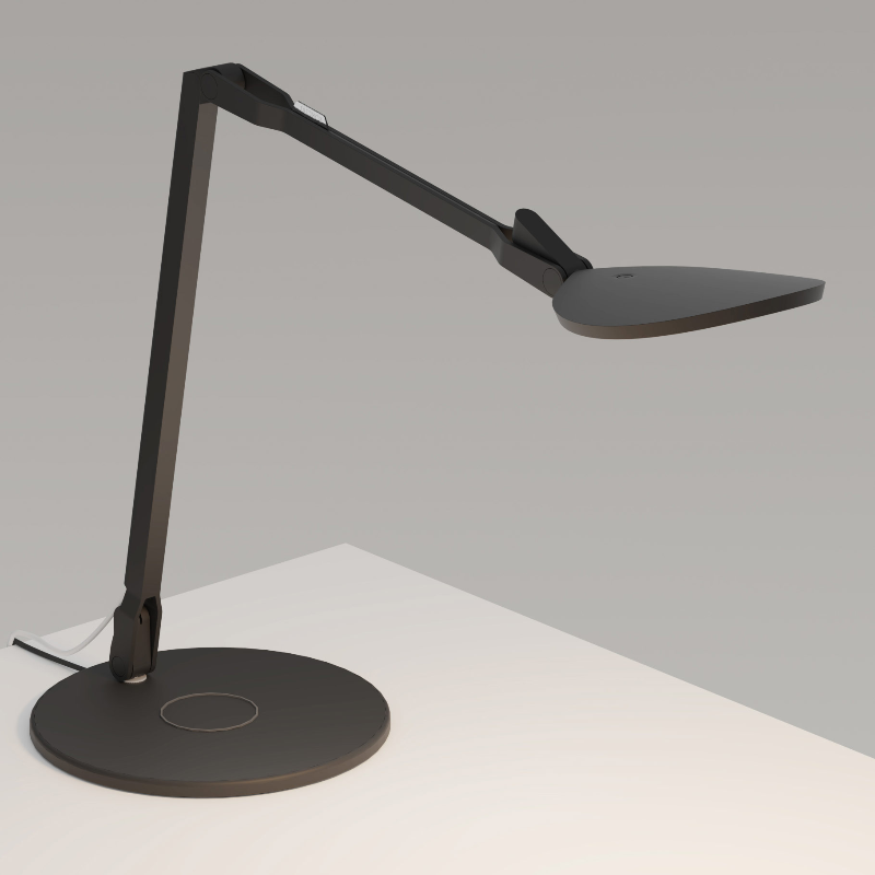 Koncept SPY-RCA Splitty Reach Pro Gen 2 LED Desk Lamp - Matte Black/Wireless Charging Base