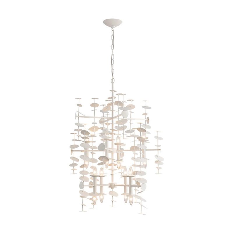 Alora CH340041 Yukari 16-lt 30" Chandelier - Matte White
