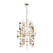 Alora CH340041 Yukari 16-lt 30" Chandelier - Polished Brass