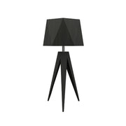 Accord 7048 Facet 1-lt 24" Tall LED Table Lamp-Charcoal