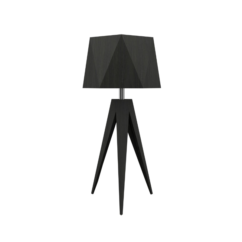Accord 7048 Facet 1-lt 24" Tall LED Table Lamp-Charcoal