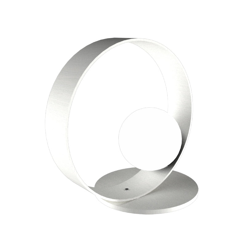 Accord 141 Sfera 1-lt 14" Tall LED Table Lamp-Organic White