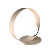 Accord 141 Sfera 1-lt 14" Tall LED Table Lamp-Organic Cappuccino