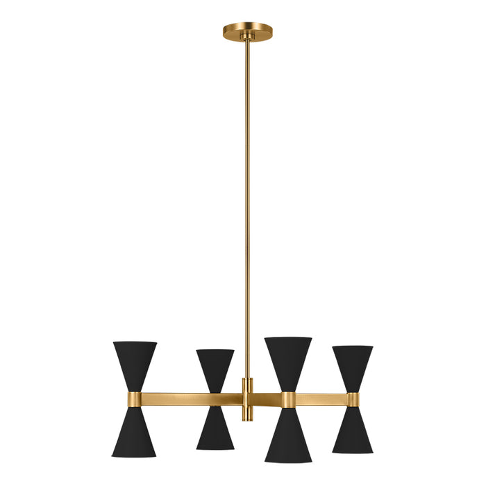 Visual Comfort AEC1078 Albertine 8-lt 48" Chandelier