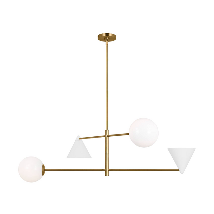Visual Comfort AEC1094 Cosmo 4-lt 48" Chandelier
