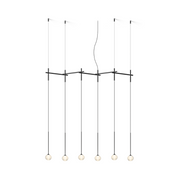 Vibia 0832 Algorithm 6-lt 49" LED Multi-Light Pendant