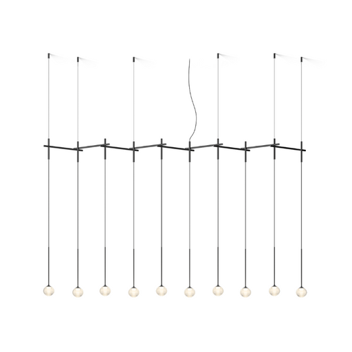 Vibia 0837 Algorithm 10-lt 84" LED Multi-Light Pendant