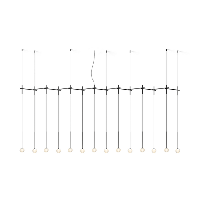 Vibia 0840 Algorithm 14-lt 121" LED Multi-Light Pendant