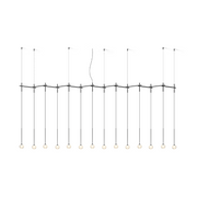 Vibia 0842 Algorithm 14-lt 121" LED Multi-Light Pendant