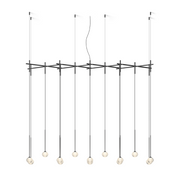 Vibia 0845 Algorithm 14-lt 72" LED Multi-Light Pendant