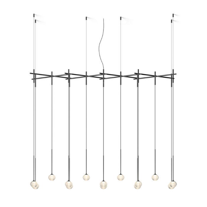 Vibia 0845 Algorithm 14-lt 72" LED Multi-Light Pendant