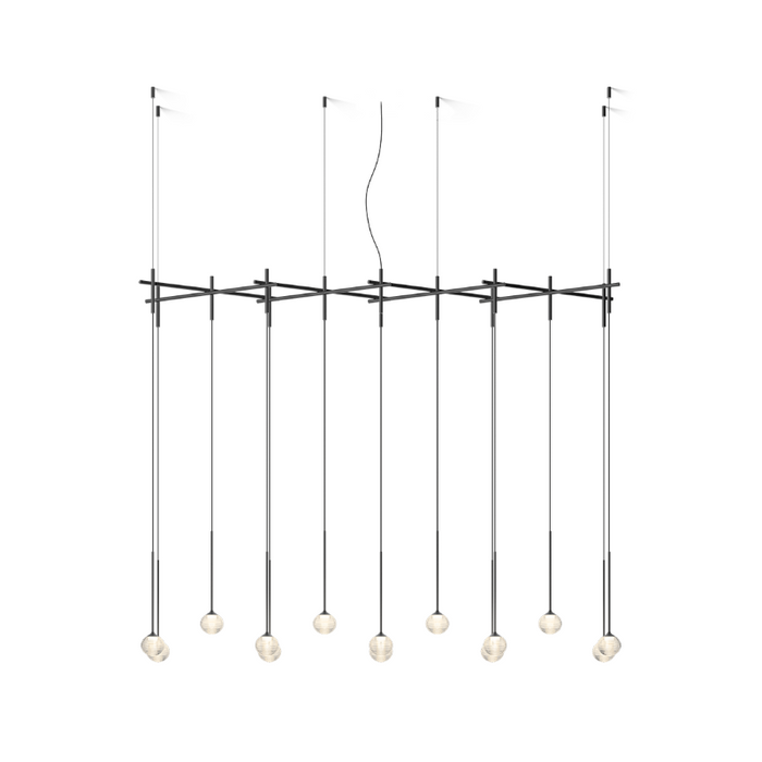 Vibia 0847 Algorithm 14-lt 72" LED Multi-Light Pendant